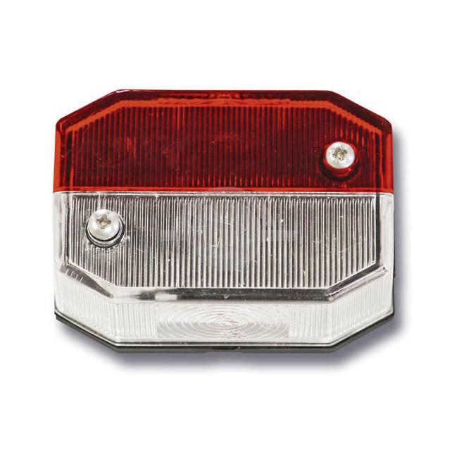 Markeringslykt rød/hvit Aspöck Flexipoint 1