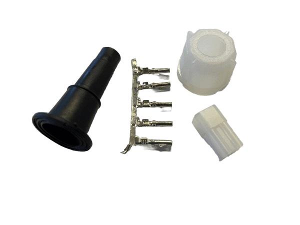 Stikk 5-pol hvit (grønn) Radex