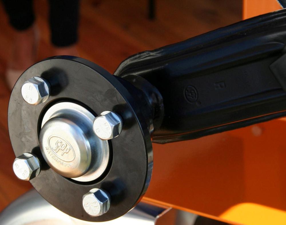 Aksel SPP750 A1400 C1780, 750Kg ubremset 100x4 ET30 Standard Line (Lagersalg)