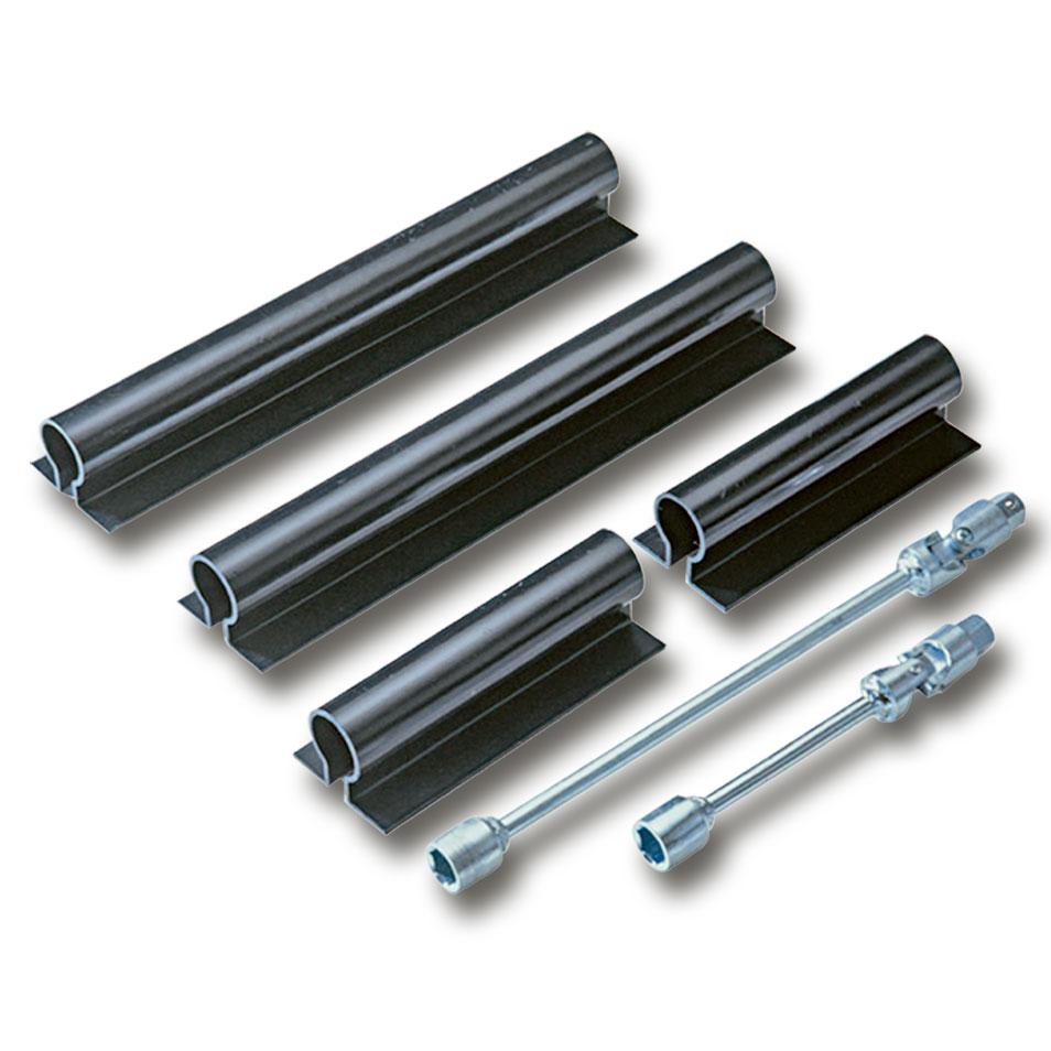 Komfort Kit AL-KO til støtteben, sæt 4 skinner 2 forlængere