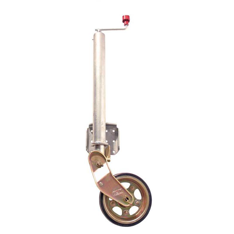 Støttehjul helauto. opklapbar 500Kg AL-KO, lengde 1010mm, 230x80mm hjul gummi/metall