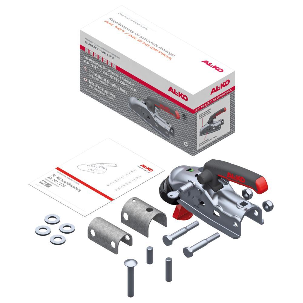 Kuglekobling 1600Kg Ø35/45/50mm AL-KO AK161 med lås