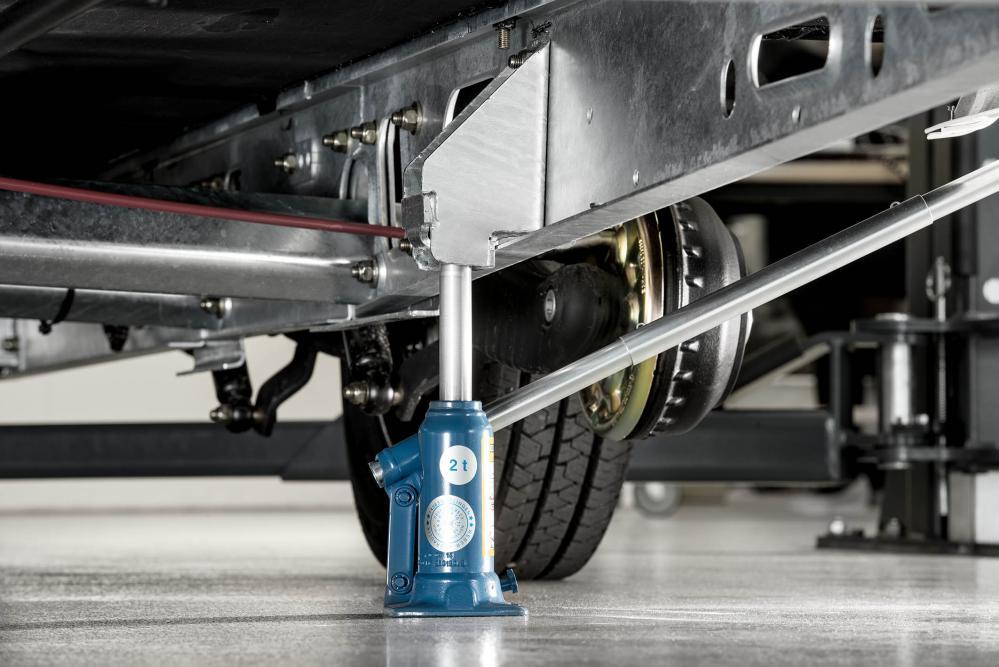 Donkravtbeslagsett AL-KO 1.500Kg 3.000Kg totalvekt til tandem, med monteringsdeler, uten donkravt.