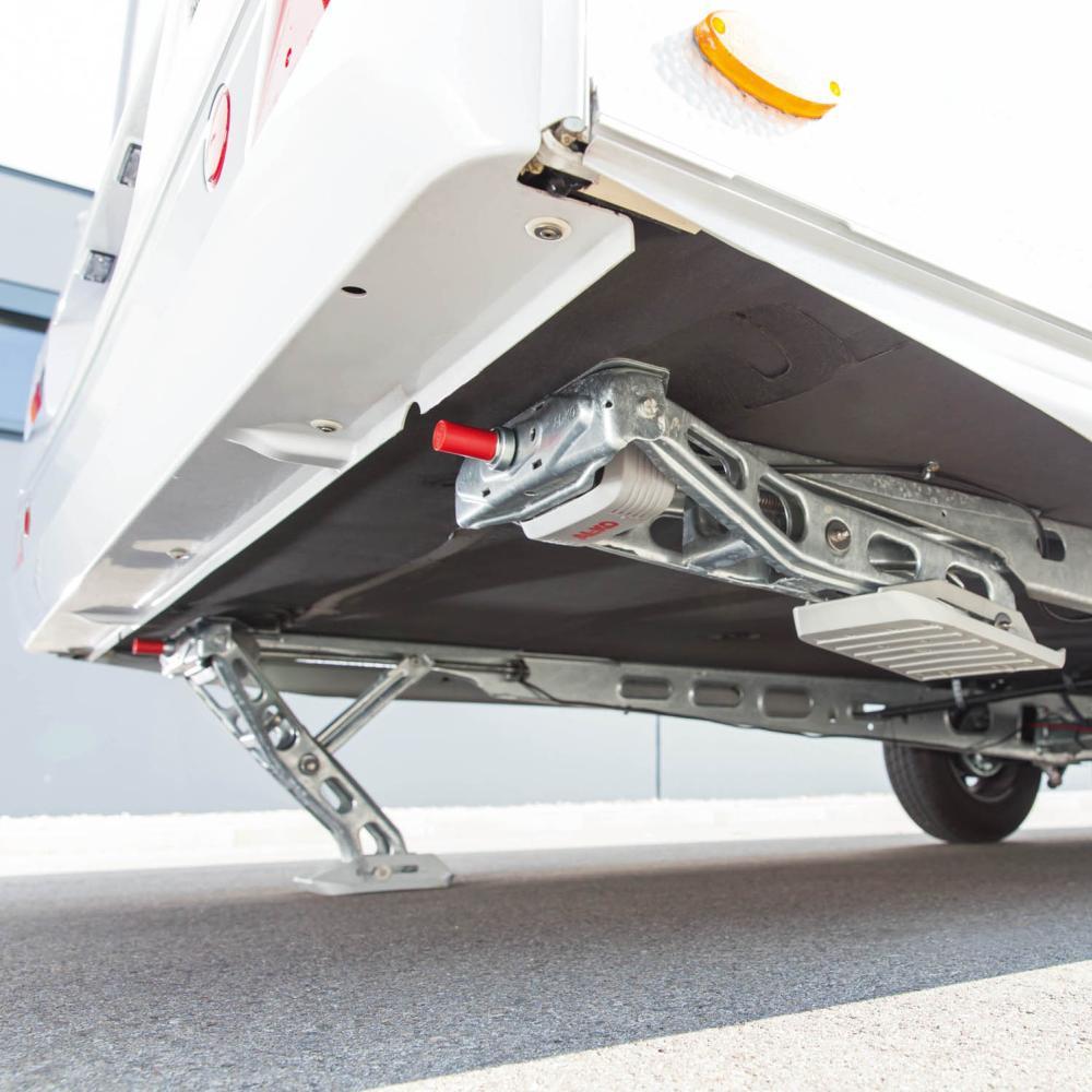 El-støtteben AL-KO UP4 komplet med BIG FOOT og fjernbetjening