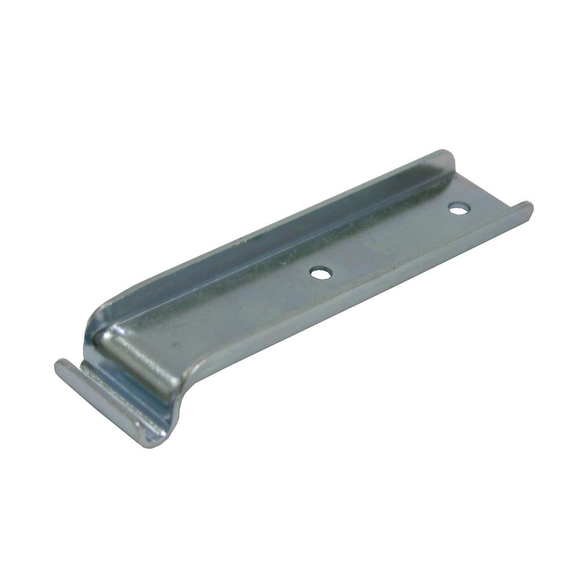 Ladlemslås krok, lengde: 126mm, el-forzinket