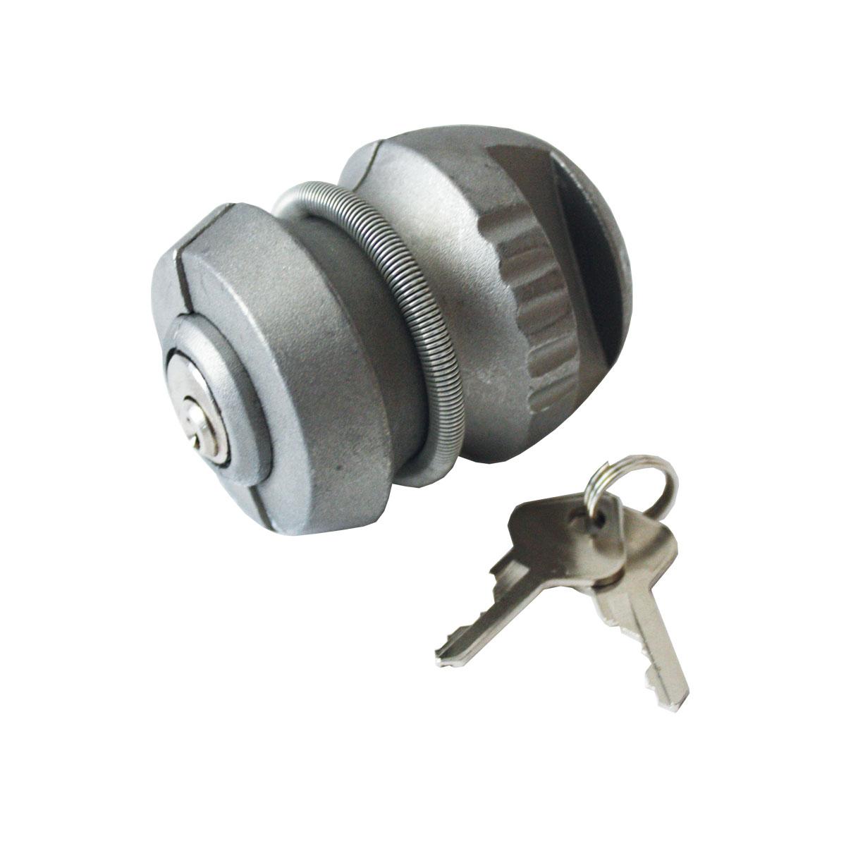 Tyverisikring kulelås med 2 nøkler