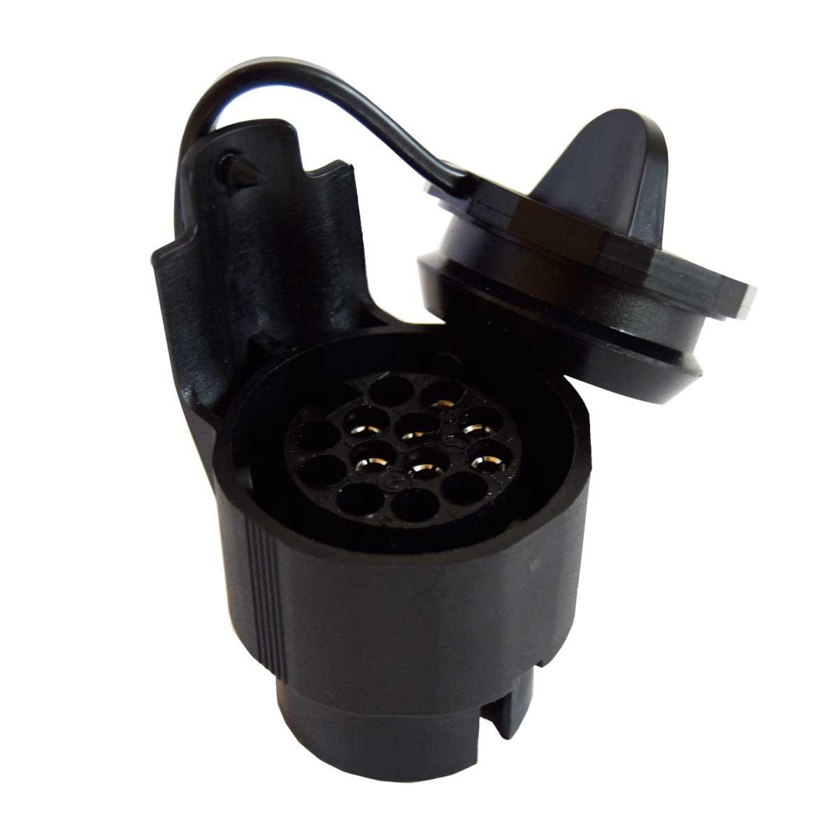 Adapter 7/13-pol, kort, Plus, blisterpakning