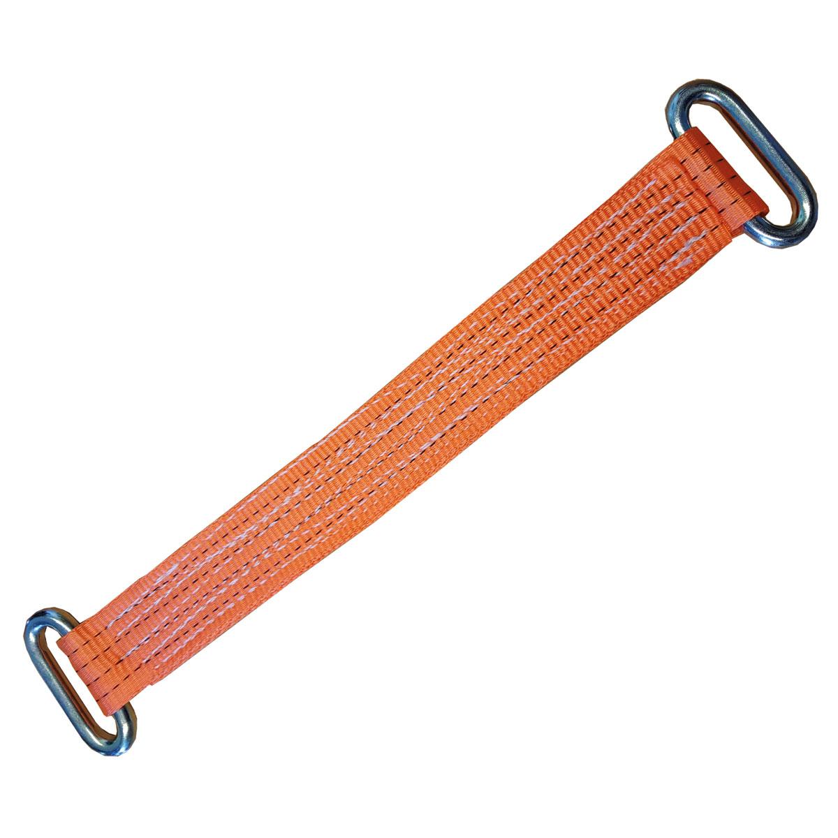 Bånd til hjulsurring 50mm x 42cm. med kædeøyer 38x94mm