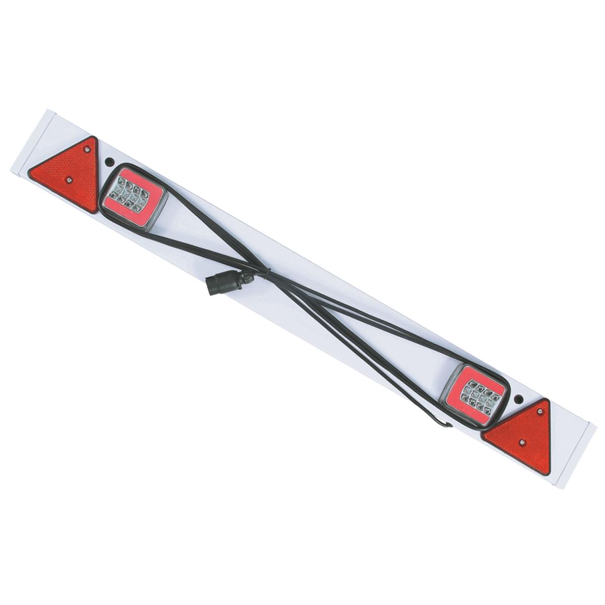 Lyktbom LED 12V Glo-Trac, 1,22m, med 6m kabel og 7-pol stikk