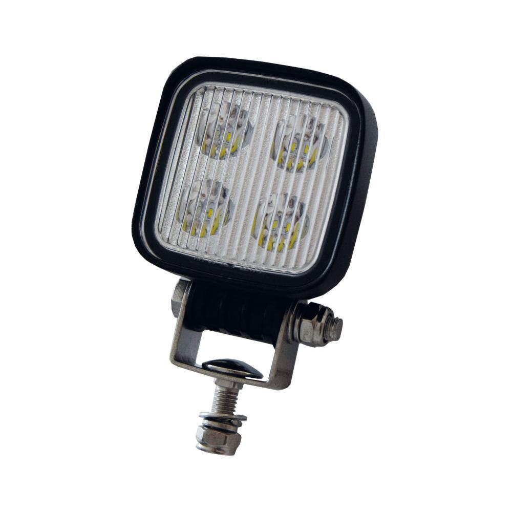 Bak- og Arbejdslygte LED Firkantet 12-24V, 1000 lumen,mål: 70x70x45,5mm