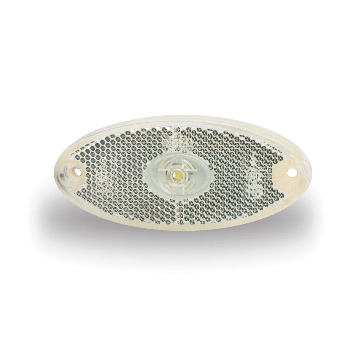 Markeringslygte LED hvid Jokon 2012 PLR B 12V 20cm kabel, Udgår