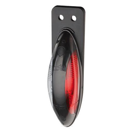 Markeringslygte LED hvid/rød Jokon 2011 SPL P 9-32V venstre 0,5m kabel, pendel, Udgår