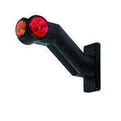 Markeringslygte LED hvid/rød Jokon 2020 SPL W 9-32V venstre, 25cm kabel