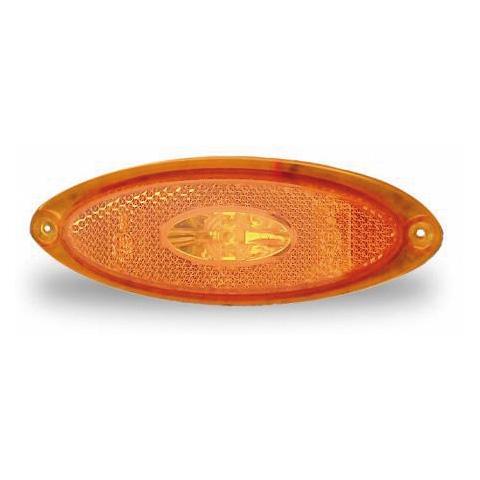 Markeringslygte LED gul Jokon 2010 SMLR A12V 20cm kabel, gul ramme