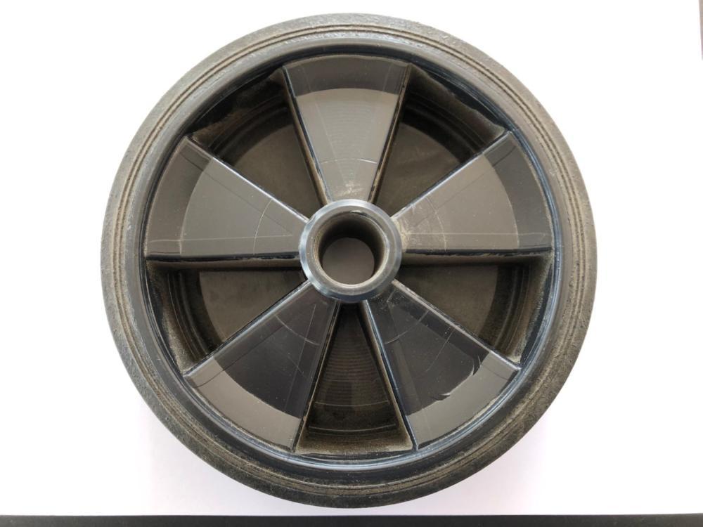 Hjul til støttehjul 160x40 Winterhoff, nav Ø20x58mm kunststof fælg