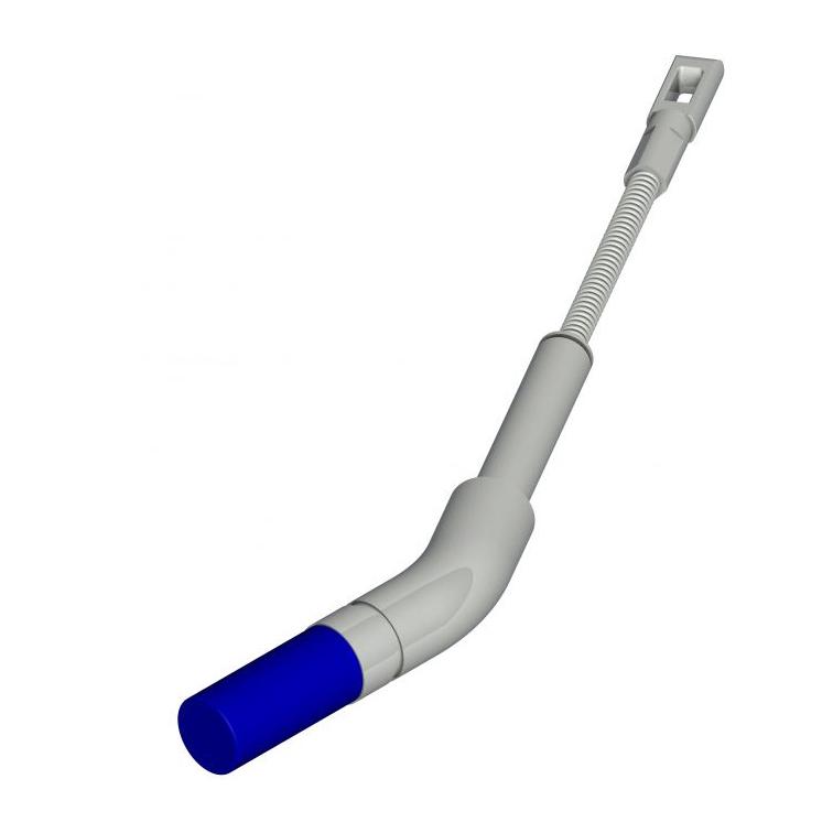 Bremsekabel adapter Knott, 30gr bøyd, for hydrauliske bremser, 250x50mm